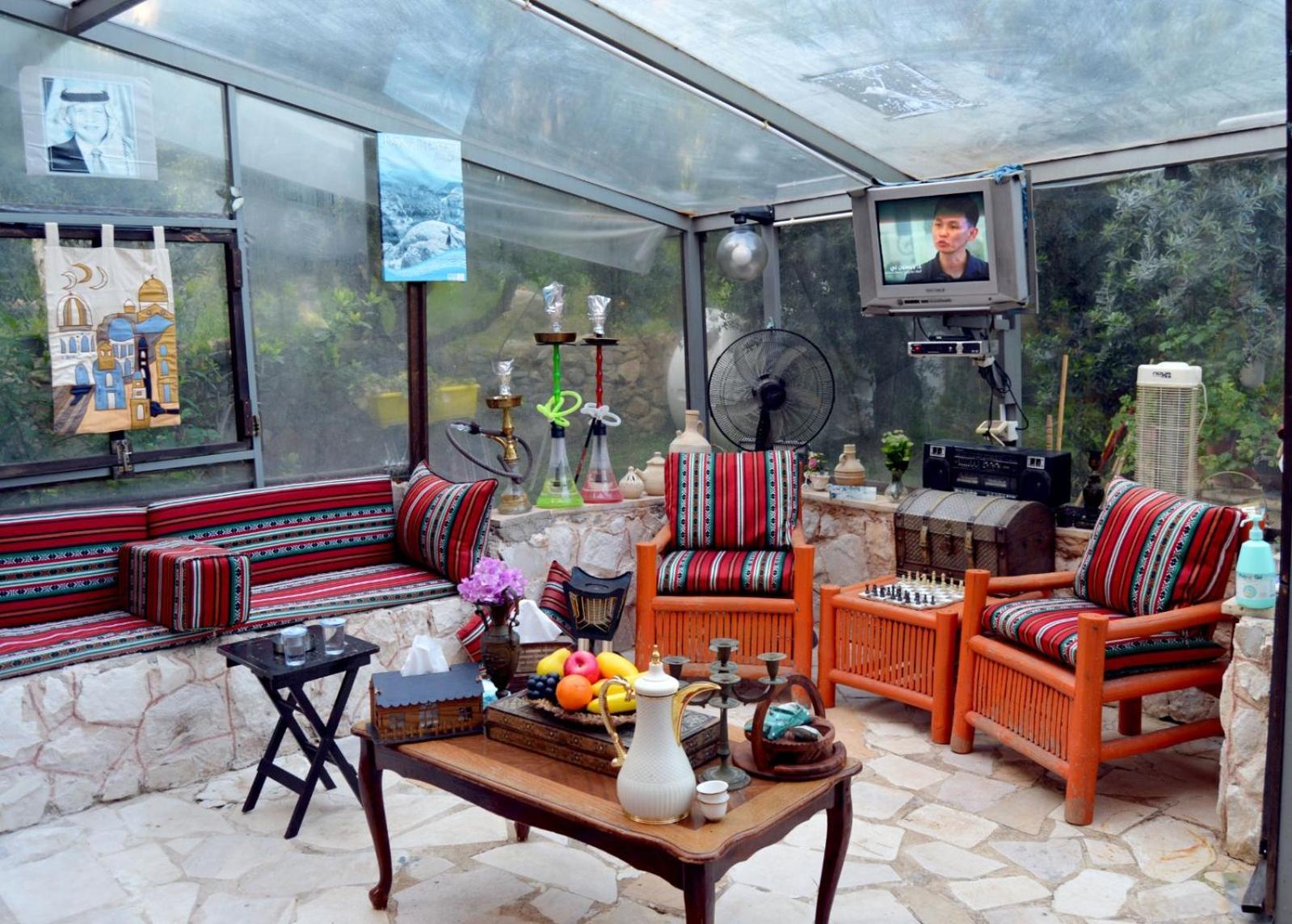 بيت الطبيعة Nature House Jarash Exterior foto